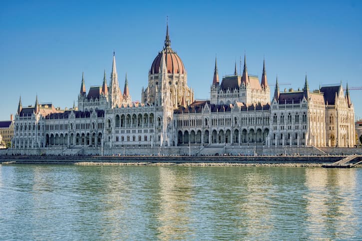 Parlamento de Budapeste na Hungria